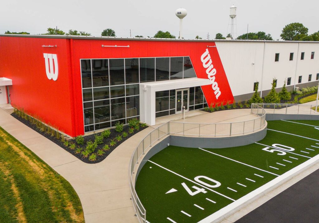 Wilson Football Factory Exterior